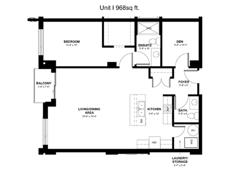 the floor plan of the residence